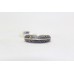 Ring Silver Sterling 925 Feather Engraved Traditional Women Handmade Gift B482